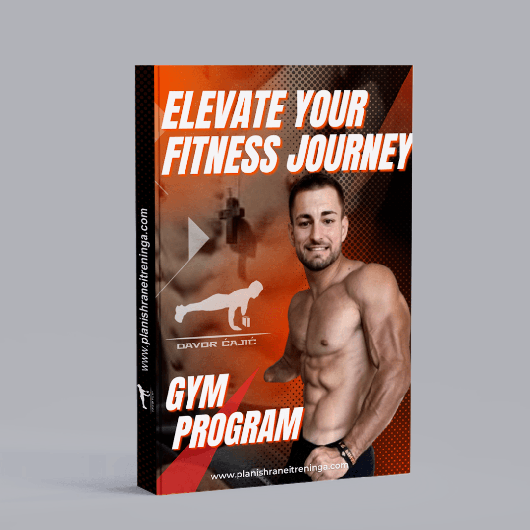 Gym program: sveobuhvatan plan treninga u teretani sa fokusom na vežbe snage, kardio i fleksibilnost.